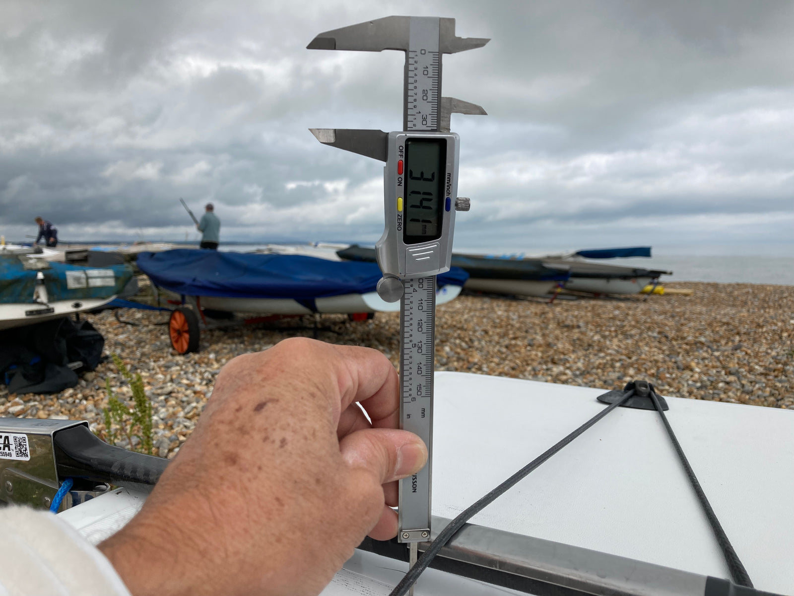 Optimised tillers for ILCA and Laser dinghies