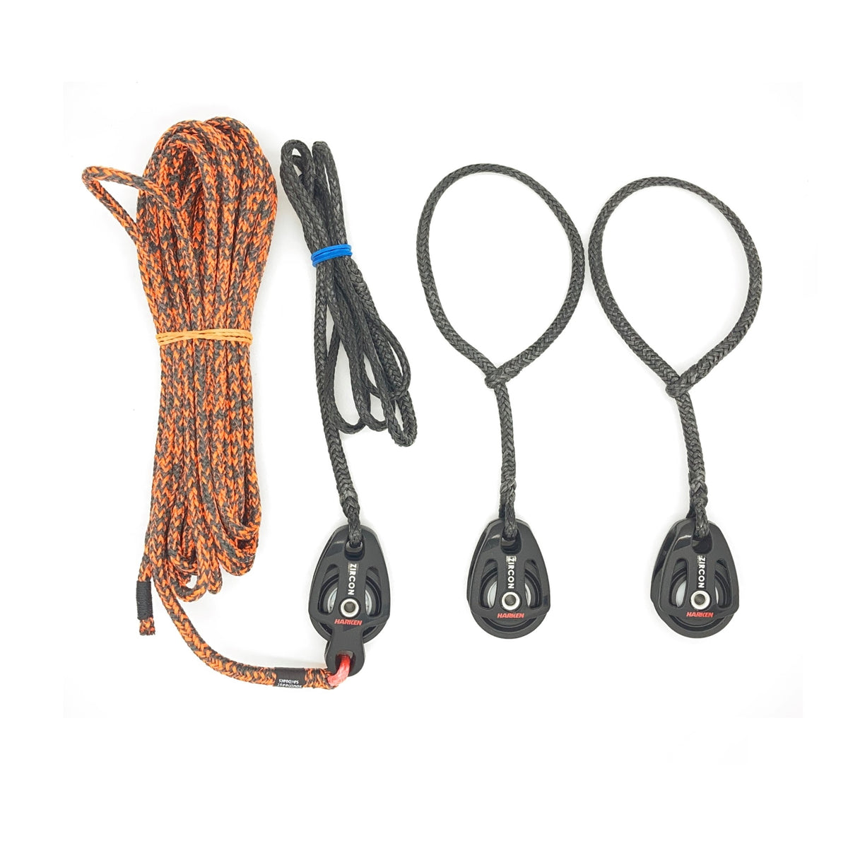 Outhaul System - Side Of Boom - Harken 29mm Zircon Blocks