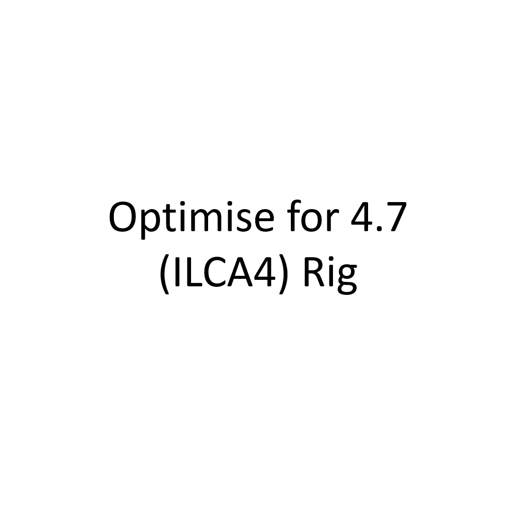 Optimise Outhaul for the 4.7 (ILCA4) Rig